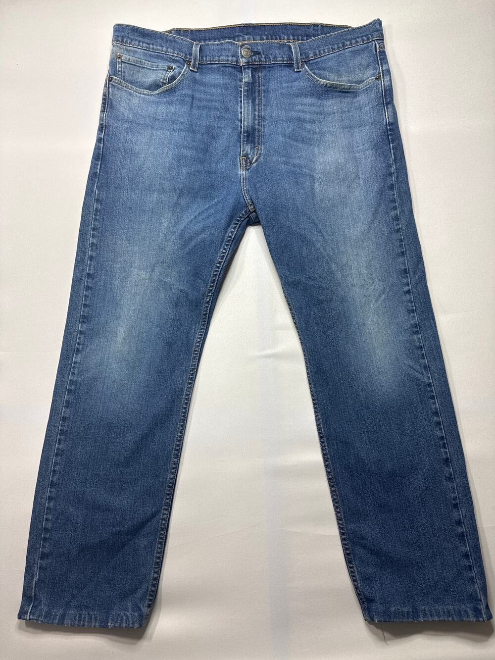 Levi's 505 Men's Straight Leg Blue Jeans- Size 40x30 (40x28.5) *READ**